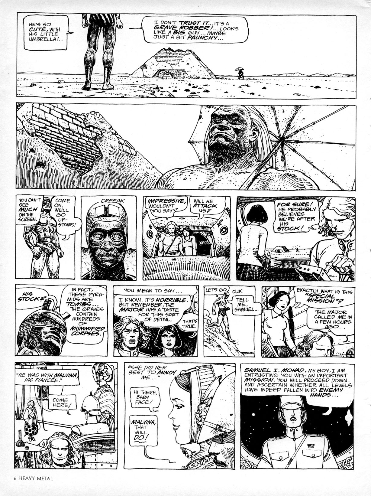 Heavy Metal 1977-11-Vol-01-#08 November page 9 full