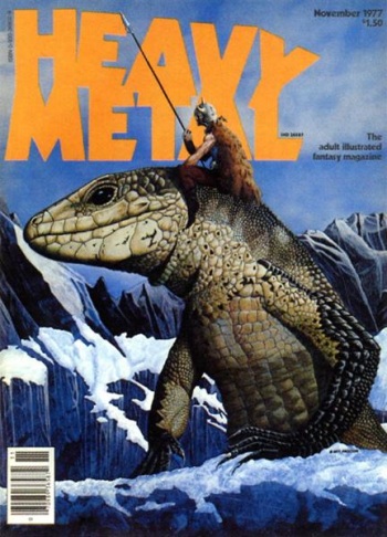 Heavy Metal 1977-11-Vol-01-#08 November cover