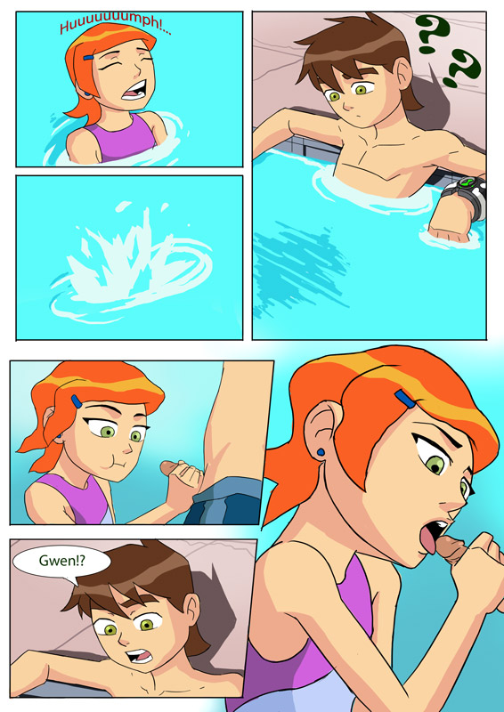 Gwen Tennyson from ben 10 page 9 full