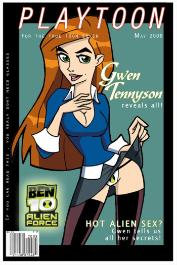 Gwen Tennyson from ben 10 cover
