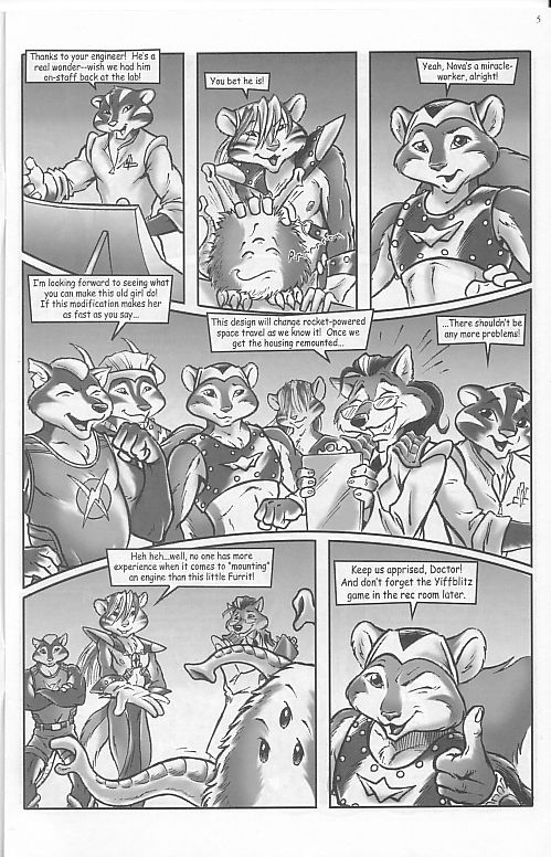 Rocketship Rodents #1 page 6 full