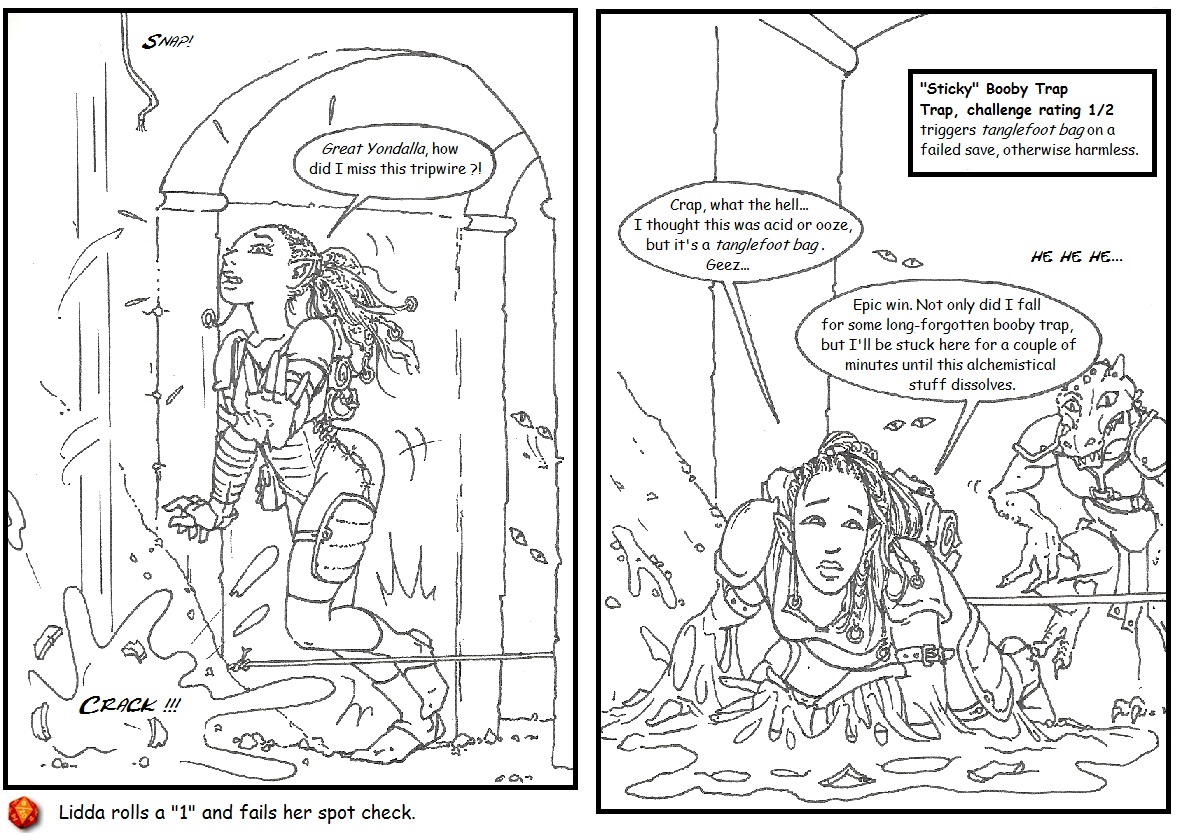 Lidda - Halfling Rogue in: An Improbable Encounter page 4 full