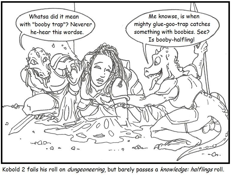 Lidda - Halfling Rogue in: An Improbable Encounter page 6 full