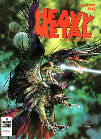 Heavy Metal 1978-08-Vol-02-#04 August cover
