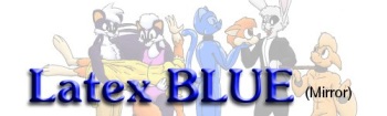 Latex Blue cover
