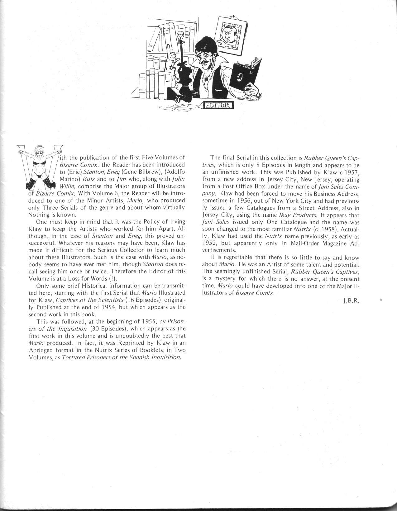 Bizarre Comix - Volume #6 page 2 full