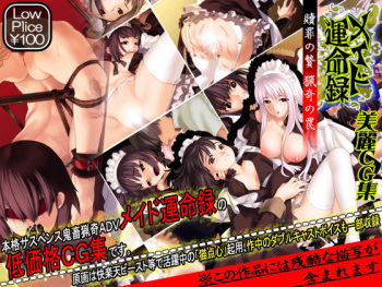 Maid Unmeiroku ～Shokuzai no Nie ･ Ryouki no Wana～ - Birei CG Shuu cover