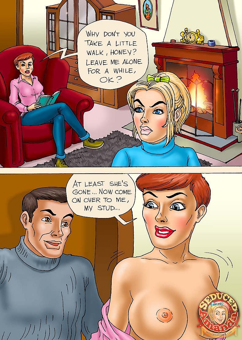 Seduced Amanda - Sexy Skiing page 6 full