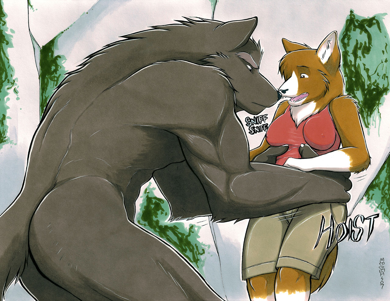 The Werewolf and the Corgi page 2 full