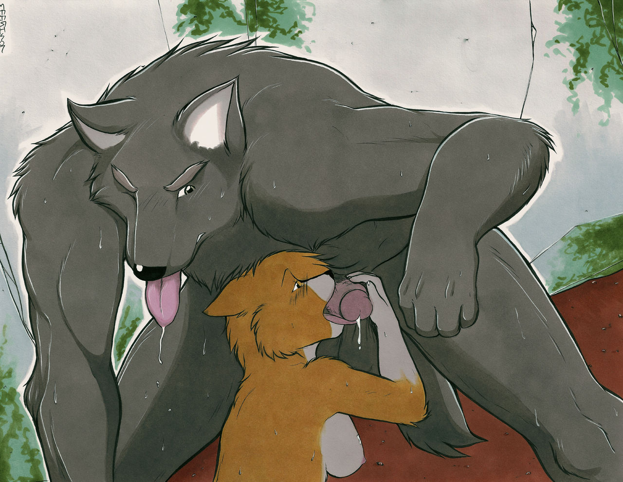 The Werewolf and the Corgi page 7 full
