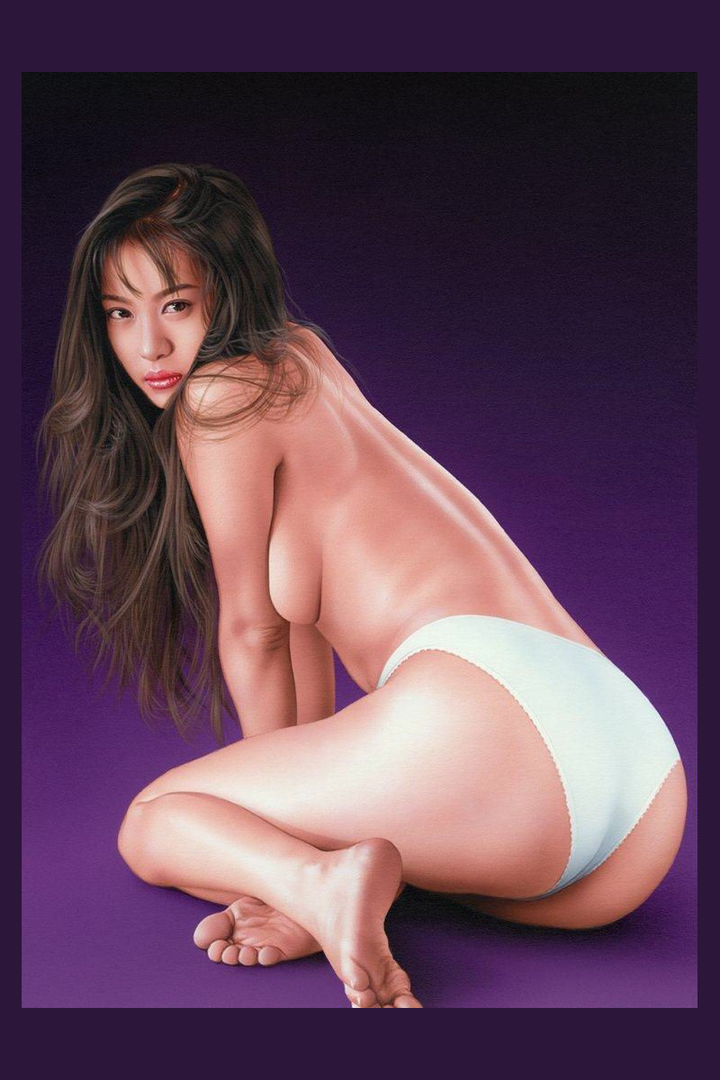 Japanese Art Nudes -- color pin-up set page 3 full