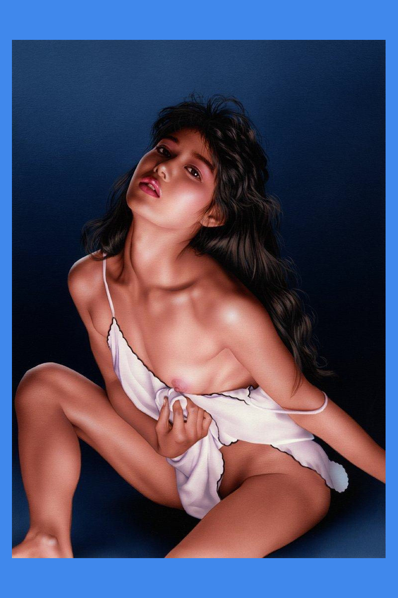 Japanese Art Nudes -- color pin-up set page 4 full