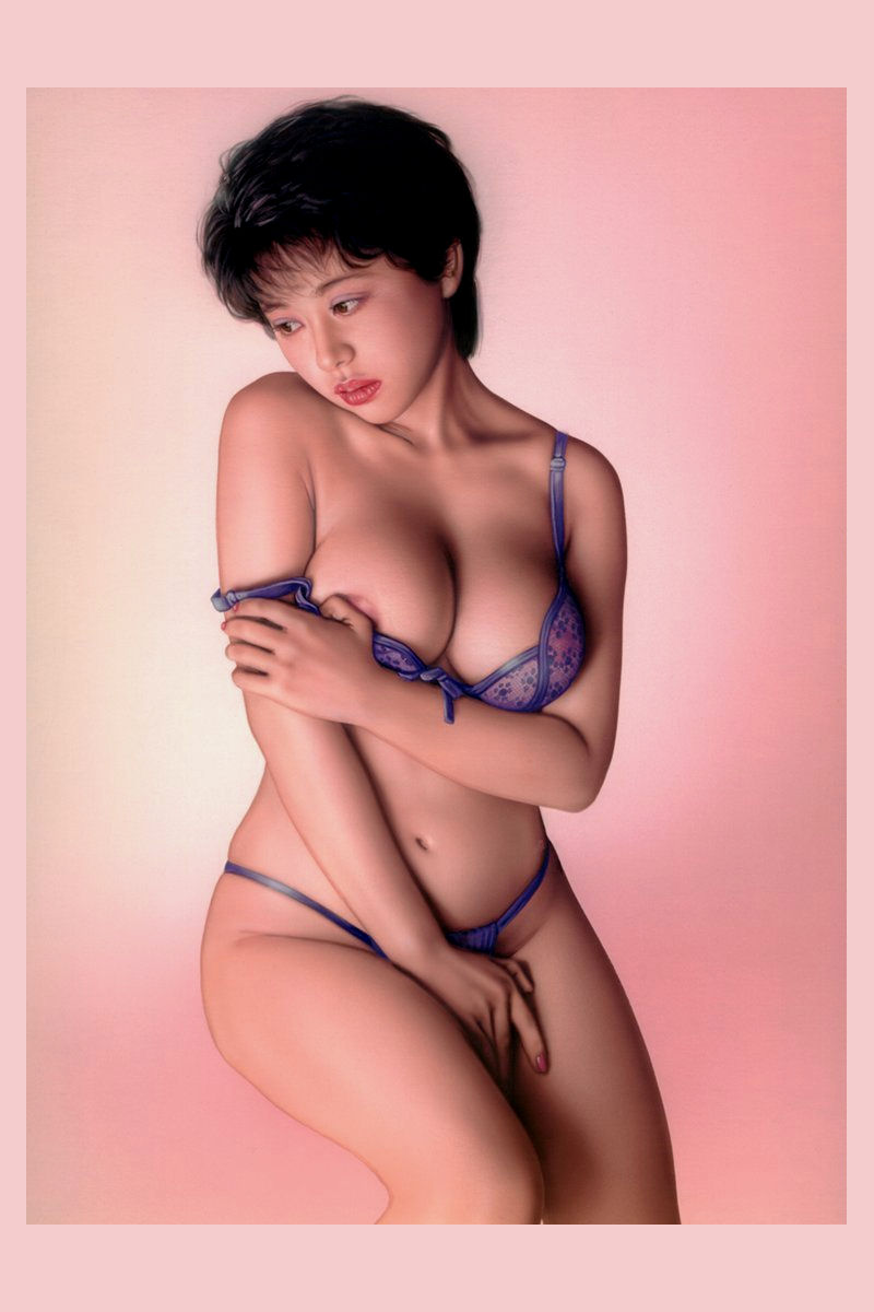 Japanese Art Nudes -- color pin-up set page 9 full