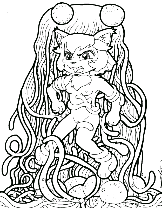Clawdia from Fighting Foodons page 2 full