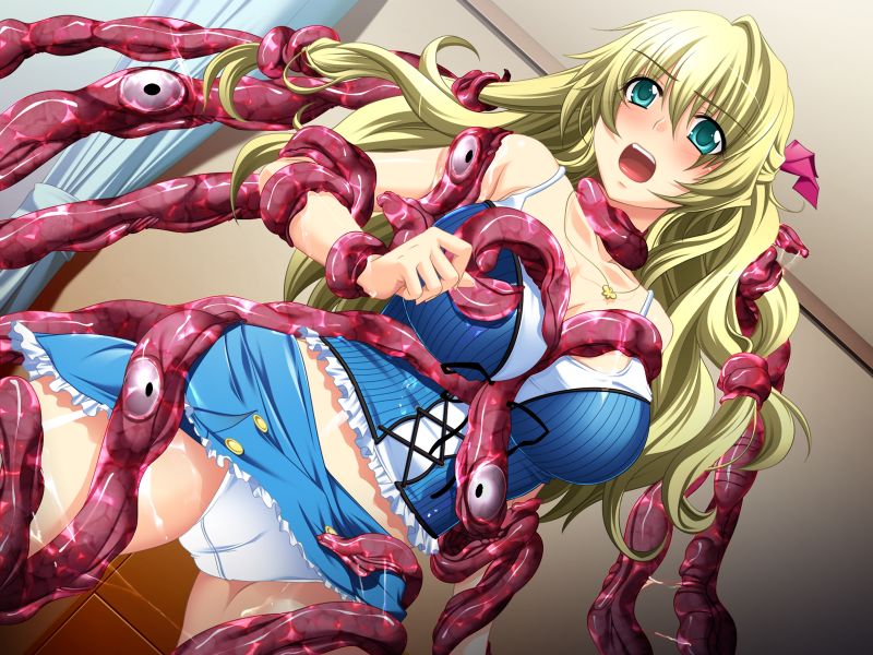 Inshoku no Mahou Shoujo Tentacle! ~ Aaan, Henshin Scene de Icchau!! Mahou Zecchou Heroine ga Koko ni Shokutan!! page 2 full
