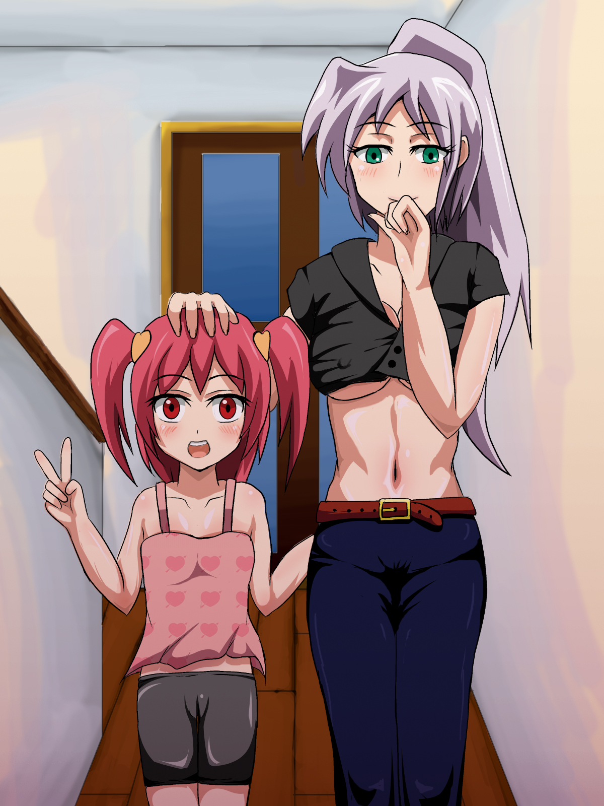 Kimo Otoko ni Sennou Choukyou Sareteiru Tsuma ga Muku na ai Musume wo Taneduke Dorei ni Sodate chau da Hanashi page 2 full