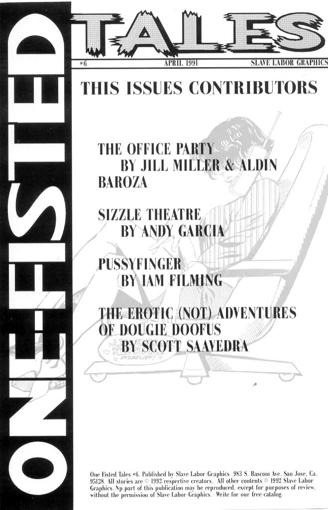 One-Fisted Tales #6 page 2 full