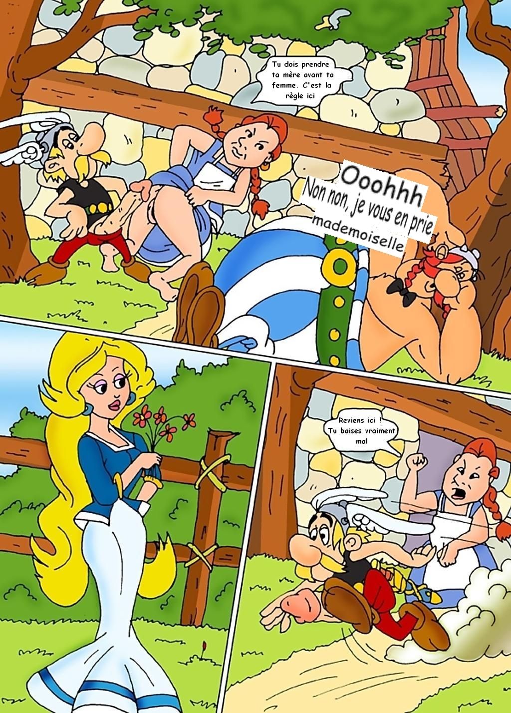 Ast&eacute;rix - town page 6 full