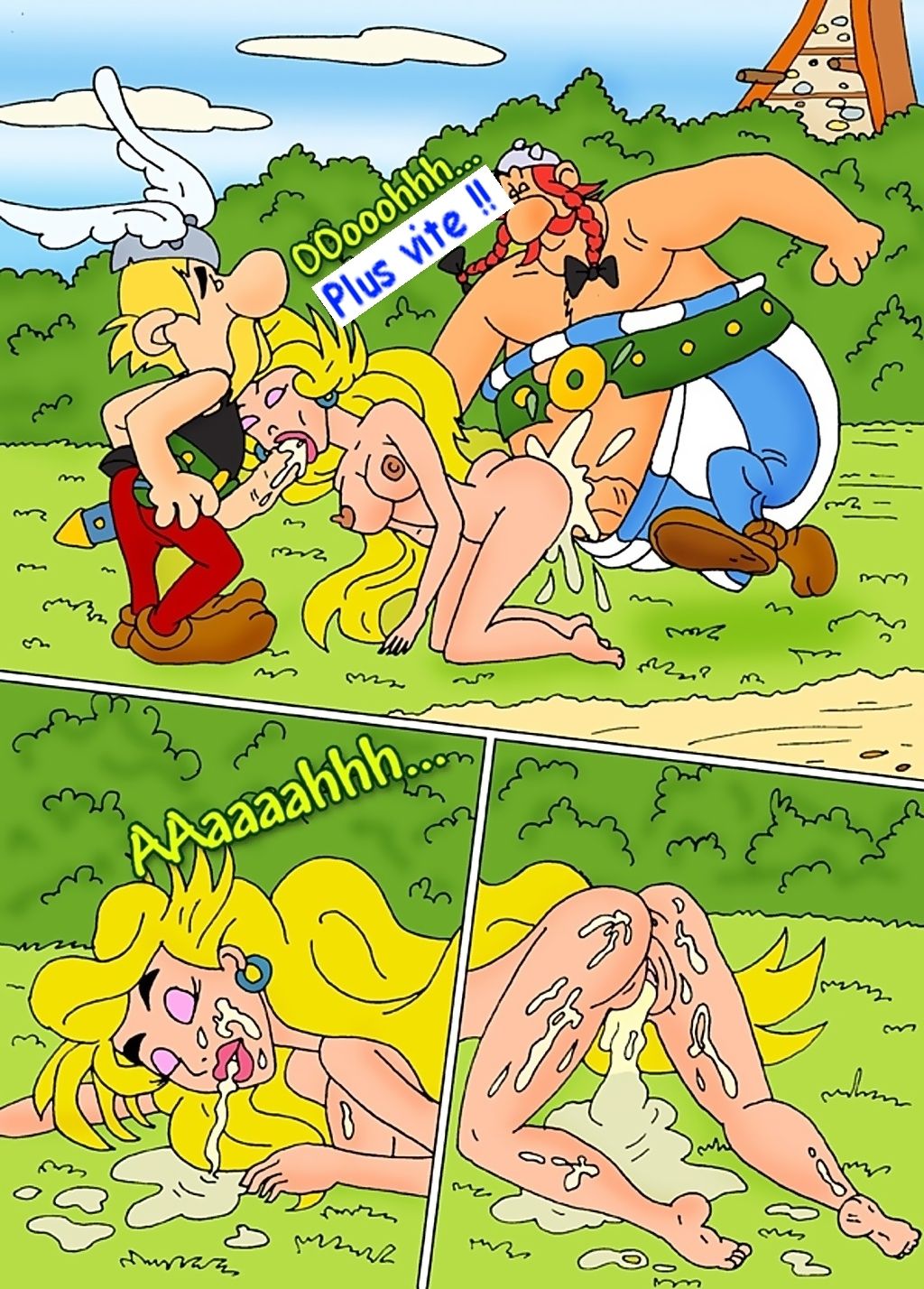 Ast&eacute;rix - town page 8 full