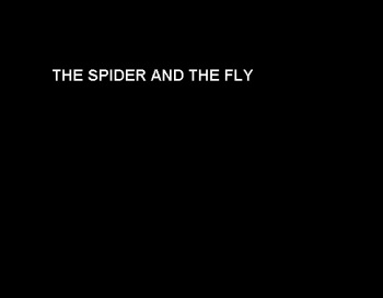 The Spider and the Fly cover