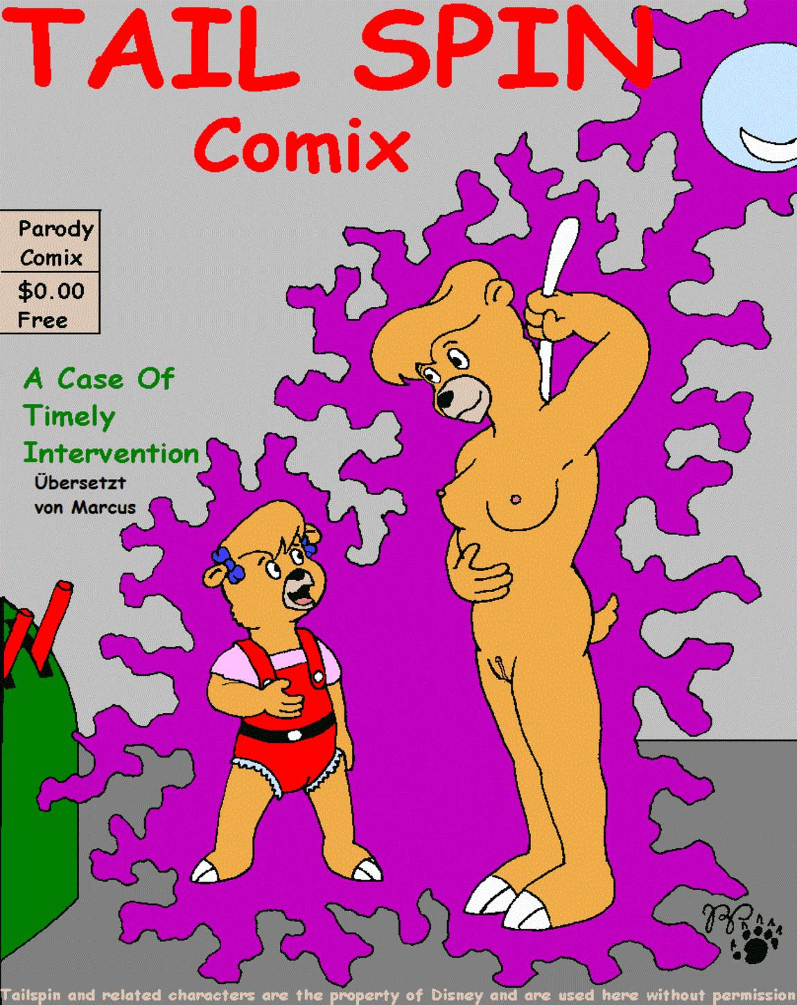 Tail Spin Comix - A Case of Timely Intervention page 1 full
