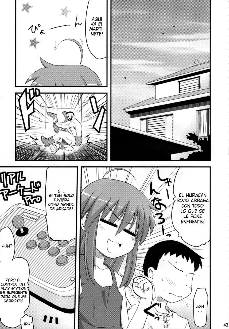 Konata ga Matsu Izumi-ke Chichi ga Inuma no Ippaku Futsuka | 2 Dias Y 1 Noche en Casa de Konata Mientras Su Padre no Esta page 3 full