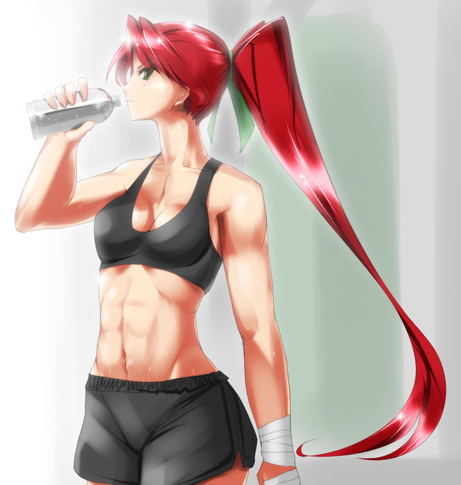 Muscle Girls page 8 full