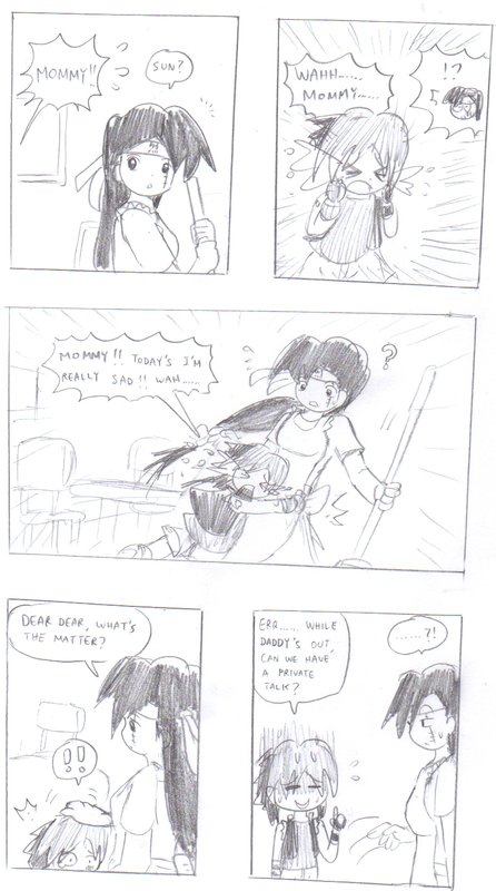 ACH's BLACK PAN COLLECTION 1 - Sam's teach sex lesson to her son page 2 full