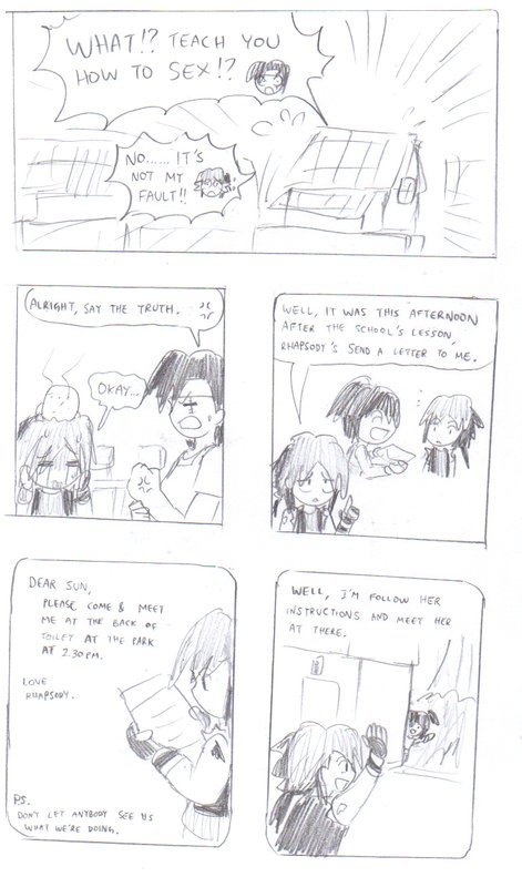 ACH's BLACK PAN COLLECTION 1 - Sam's teach sex lesson to her son page 3 full