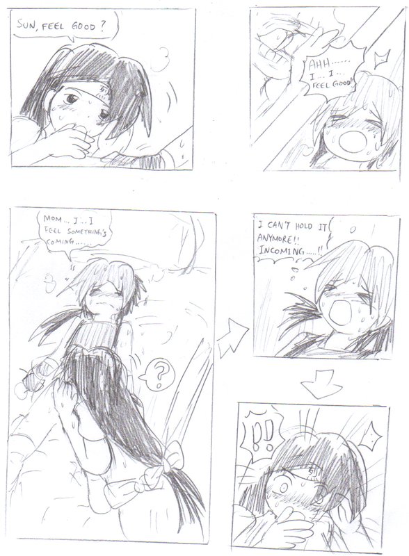 ACH's BLACK PAN COLLECTION 1 - Sam's teach sex lesson to her son page 8 full