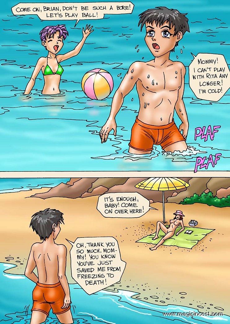 Threesome at the nude beach page 2 full