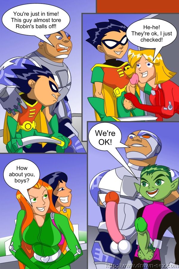 totally spies/teen titans page 3 full