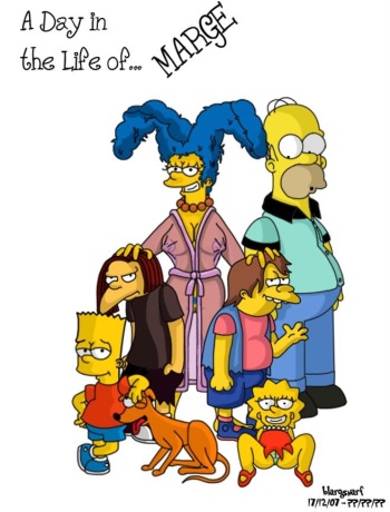 A Day in the Life of Marge cover