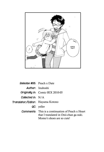 Peach x Date cover