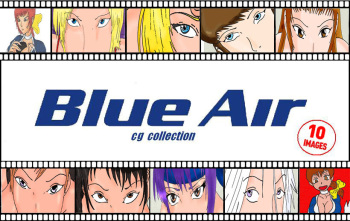 Blue Air cg collection 10 images cover