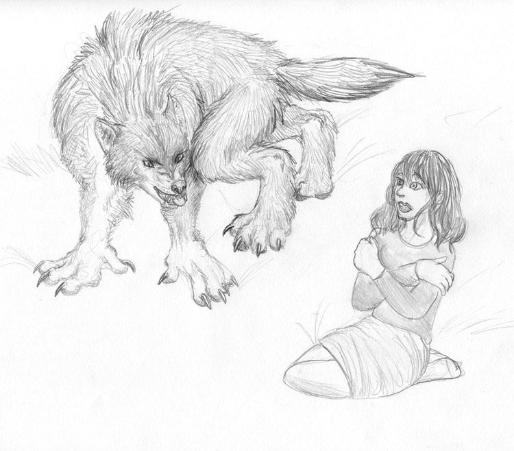 Werewolf Transformations 2 page 1 full