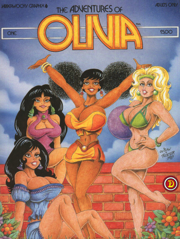 The Adventures of Olivia #1 cover