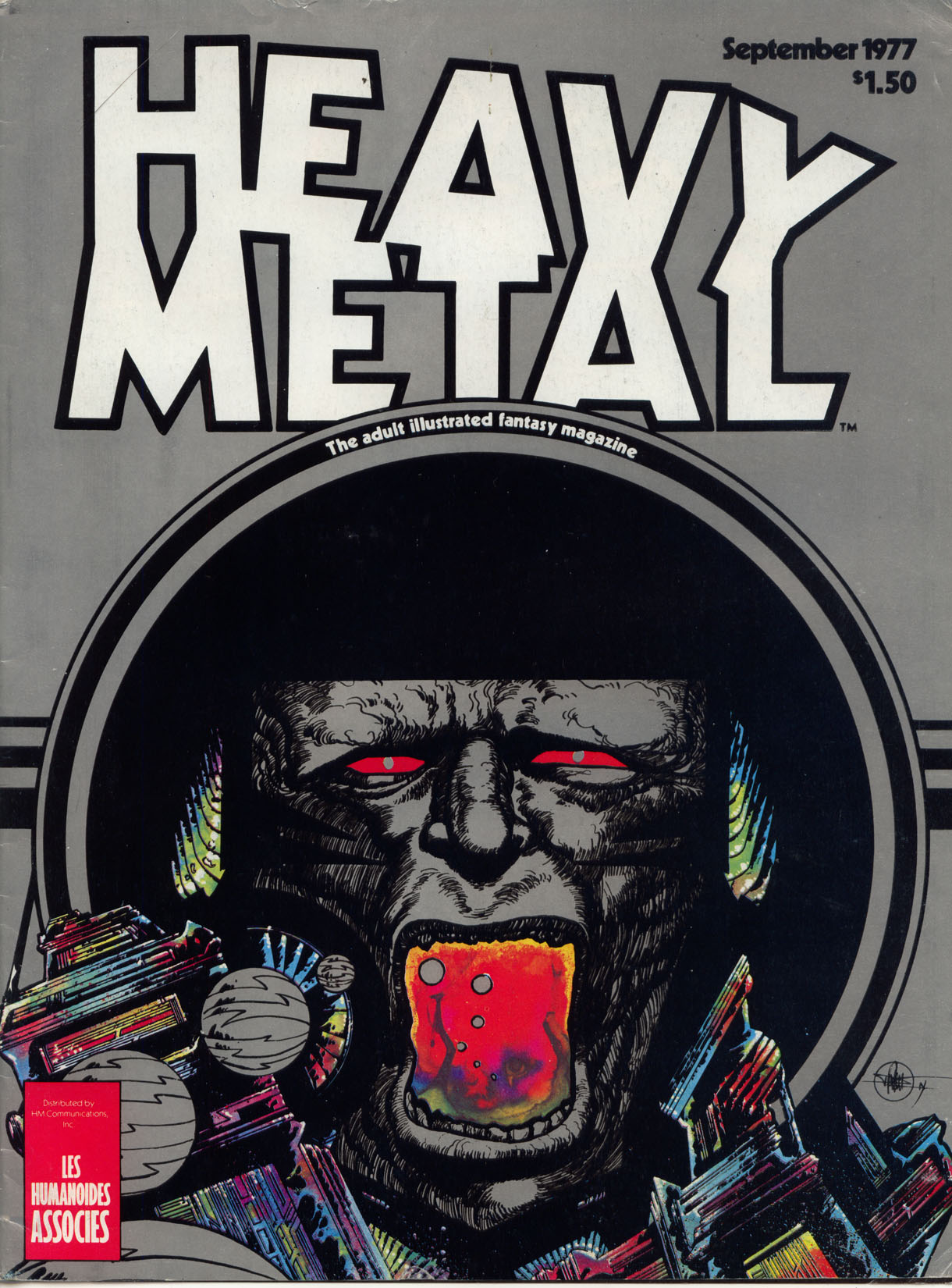 Heavy Metal 1977-09-Vol-01-#06 September page 1 full