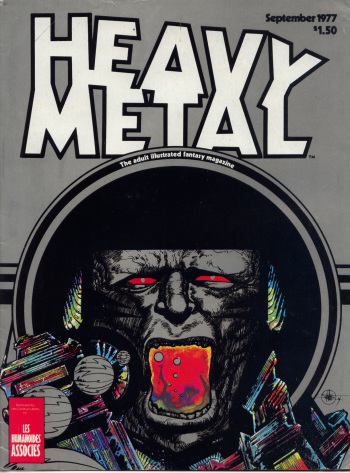 Heavy Metal 1977-09-Vol-01-#06 September cover