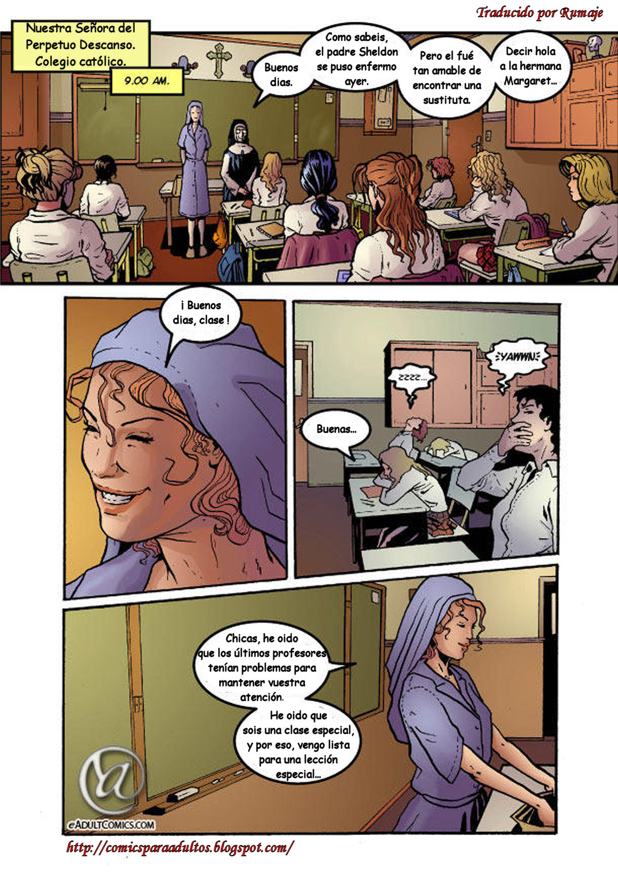 La Venganza de la Colegiales vol.1 -Spanish-Espa&ntilde;ol- page 2 full