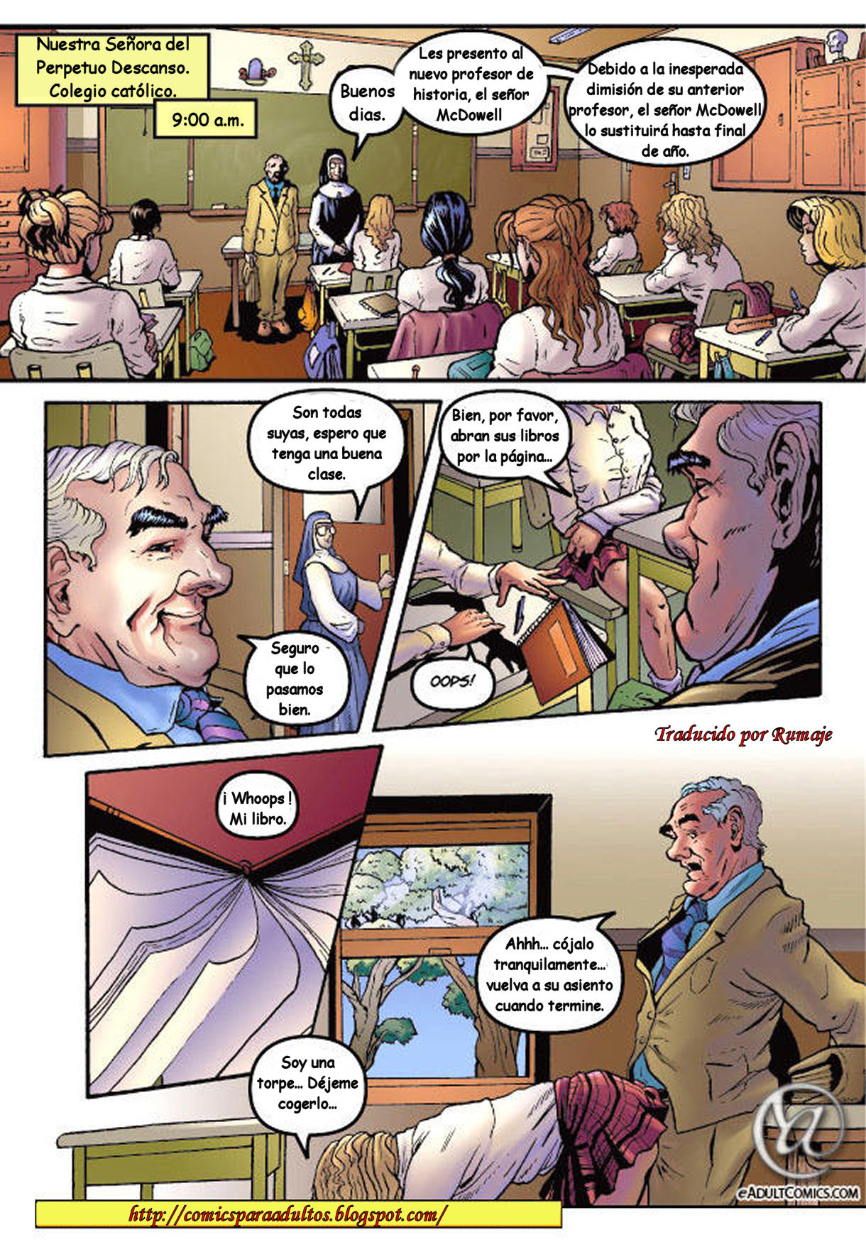 La Venganza de la Colegiales vol.1 -Spanish-Espa&ntilde;ol- page 4 full