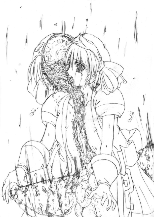 black and white guro page 8 full