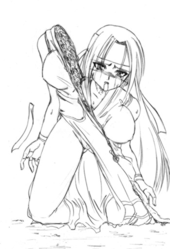 black and white guro cover