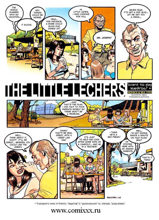 The Little Lechers - Want to Play Leapfrog? page 1 full