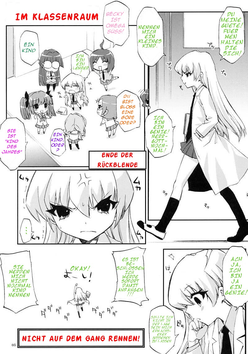 Tensai to Shikenkan to Hakui to Aoi Kami no Eroi Hon page 3 full