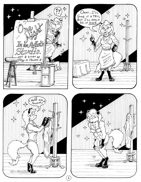 One Night In An Artist's Studio page 1 full