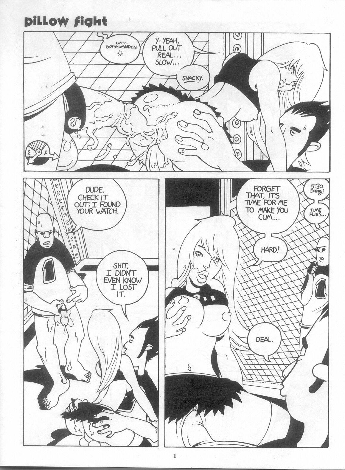 Sizzle comix Vol. #25 page 3 full