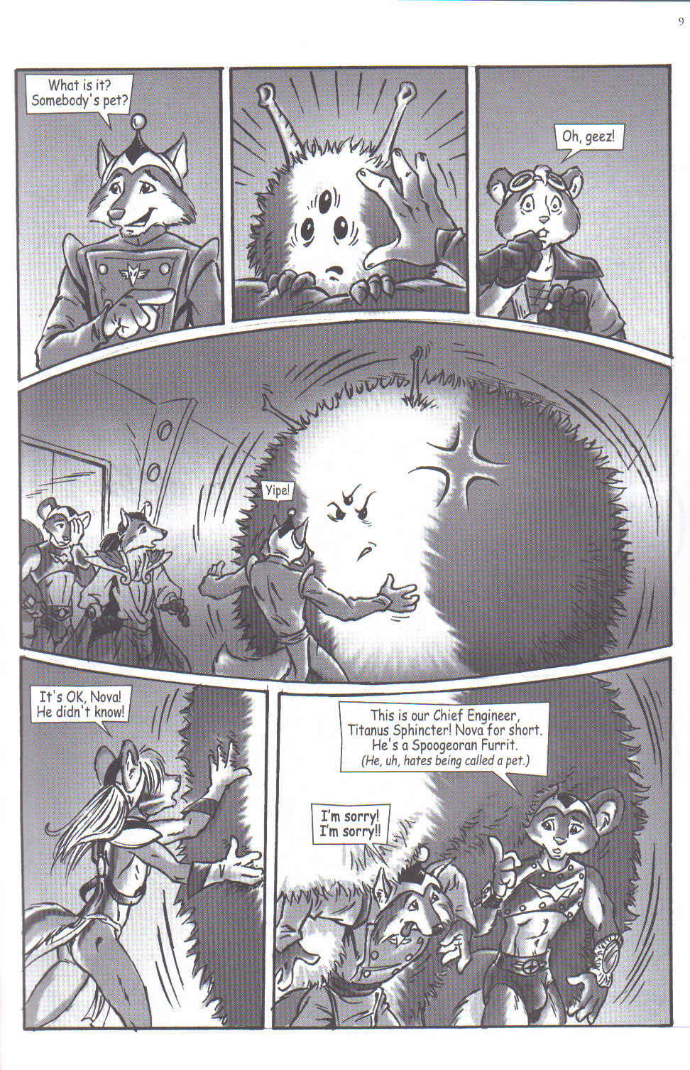 Rocketship Rodents #3 page 10 full