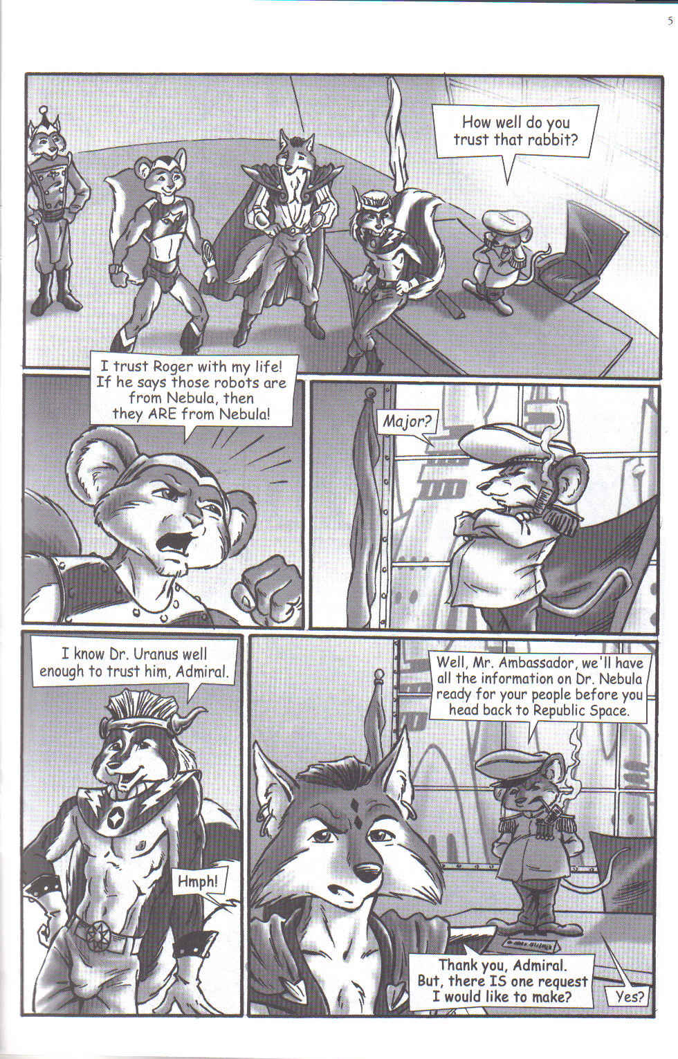 Rocketship Rodents #3 page 6 full