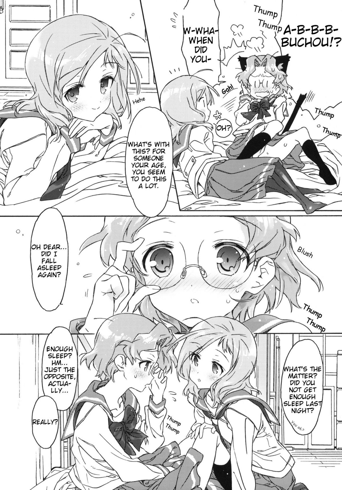 Buchou-san to Jiki Buchou. | President and Next President page 8 full